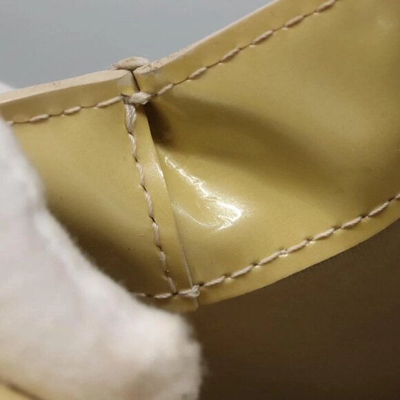 LOUIS VUITTON Monogram Vernis Wilshire PM Hand Bag Broncorail M91452 Auth - Picture 13 of 16